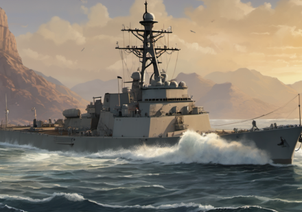 Vance Rejects a Clock on Iran Conflict, Keeping US Forces on Edge — AI-generated editorial illustration