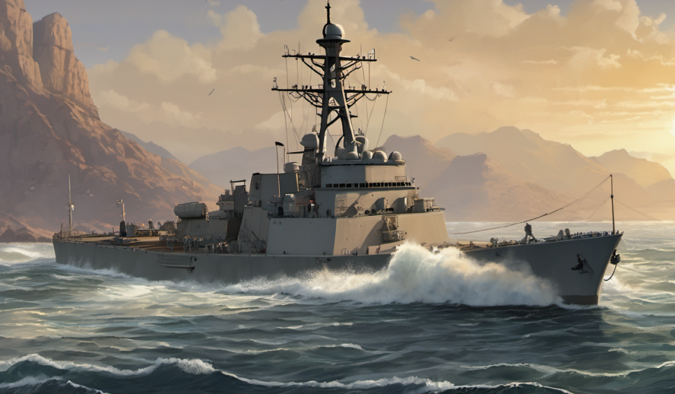 Vance Rejects a Clock on Iran Conflict, Keeping US Forces on Edge — AI-generated editorial illustration