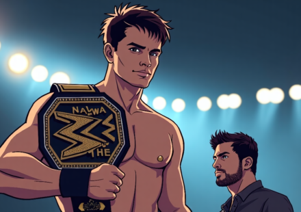 WWE NXT: Why Grayson Waller Became Champion and Tony D’Angelo Stays Off the Main Roster — AI-generated editorial illustration