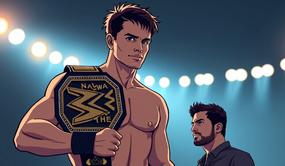 WWE NXT: Why Grayson Waller Became Champion and Tony D’Angelo Stays Off the Main Roster — AI-generated editorial illustration