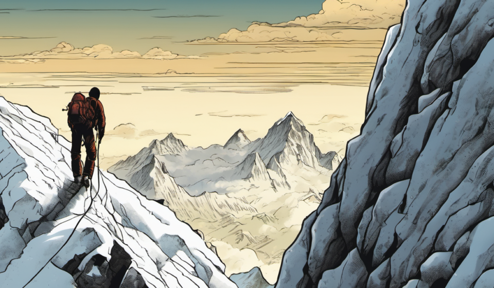 Everest: The Other Side – A Grief‑Driven Climb to the Summit — AI-generated editorial illustration