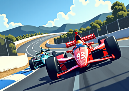 Why IndyCar’s Final Race Still Matters After Title Is Secured — AI-generated editorial illustration