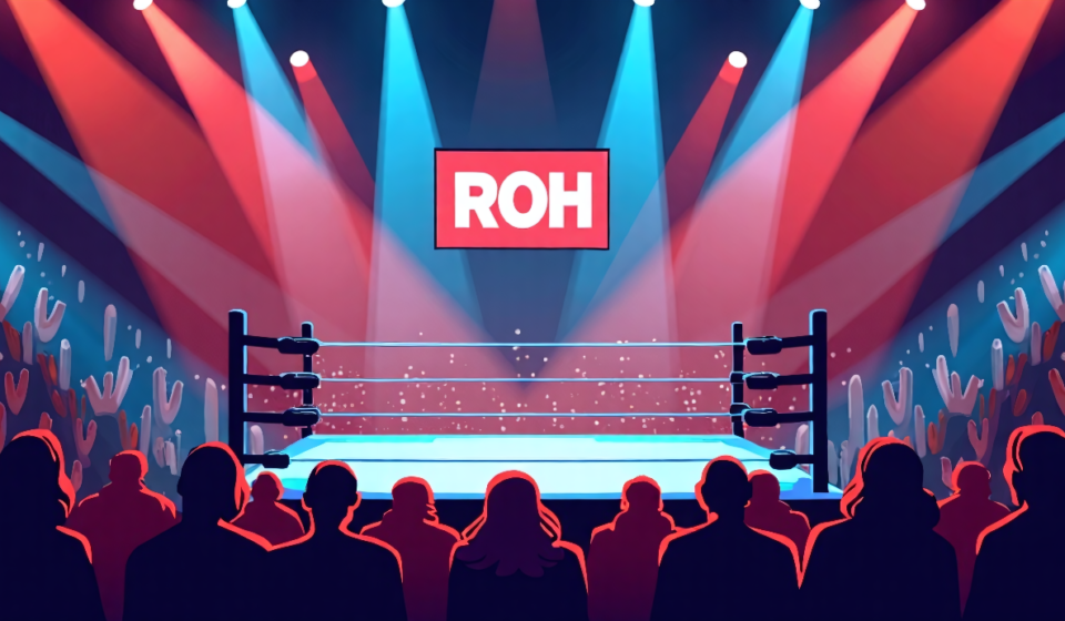 Ring of Honor Returns to HonorClub: Highlights from 9/3/26 — AI-generated editorial illustration