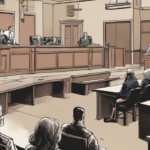 Jury Deadlock and Parking Spot Shooting: A June Legal Drama — AI-generated editorial illustration