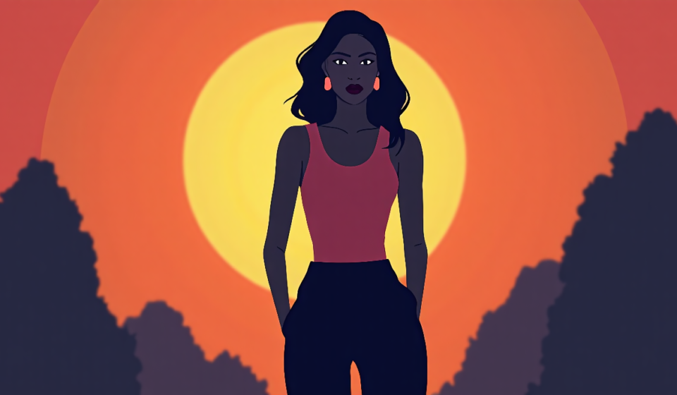 Guess the Hot Babe Bustin’ Out of Her Tank: Who’s the Star? — AI-generated editorial illustration