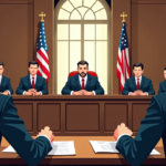 Clancy’s Defense Lawyer Praised Amid Delayed Verdicts — AI-generated editorial illustration