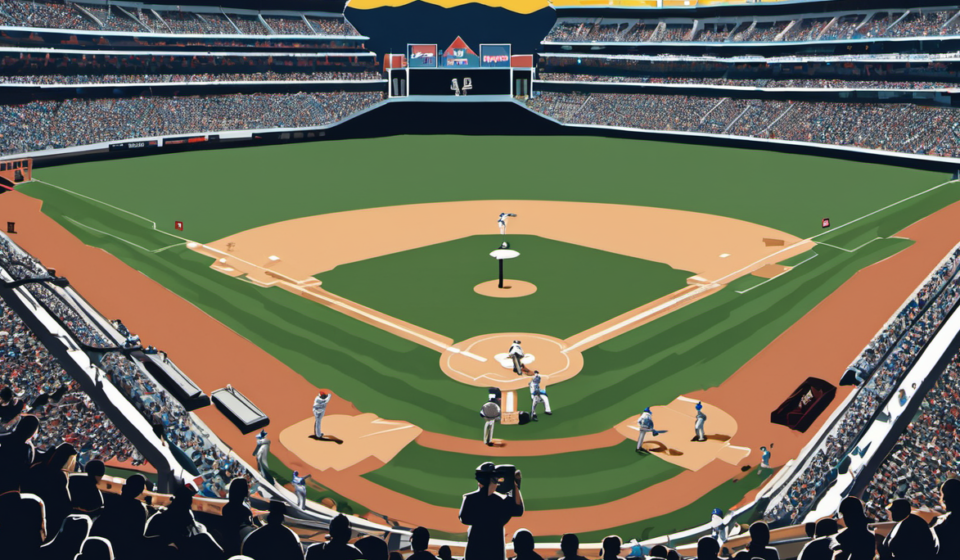 Ohtani Omitted from Dodgers’ Lineup After 0‑4 Performance — AI-generated editorial illustration