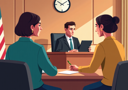 Rumer Willis Wins Custody Ruling, Ex’s Visits Supervised — AI-generated editorial illustration