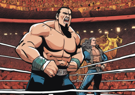 WWE Raw: Dragon Lee’s Controversial Finish Over Ethan Page — AI-generated editorial illustration