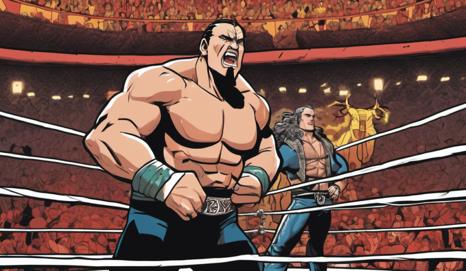 WWE Raw: Dragon Lee’s Controversial Finish Over Ethan Page — AI-generated editorial illustration