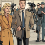 Glen Powell Confirms Serious Romance With Actress Michelle Randolph — AI-generated editorial illustration