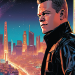 Matt Damon Launches ‘Thasnagar’ in LA: A New Sci‑Fi Adventure Begins — AI-generated editorial illustration