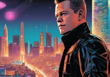 Matt Damon Launches ‘Thasnagar’ in LA: A New Sci‑Fi Adventure Begins — AI-generated editorial illustration