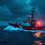 Coast Guard Seizes 47 Bales of Marijuana Worth $2.4M on Go‑Fast Vessel — AI-generated editorial illustration