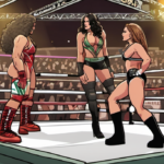 Chelsea Green Proposes Hair‑vs‑Hair Match with Nikki Bella for WrestleMania — AI-generated editorial illustration