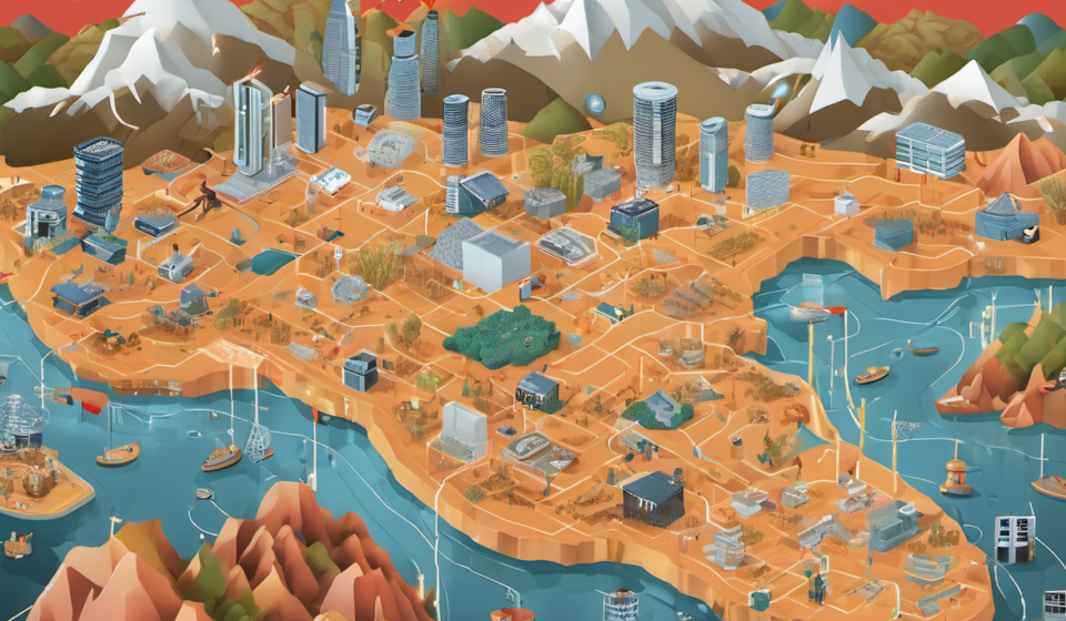 China’s AI Push Intensifies Amid Chip Shortage — AI-generated editorial illustration
