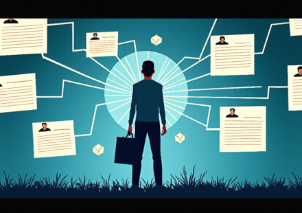 AI‑Driven Job Applications: Why the Loop Is Endless — AI-generated editorial illustration