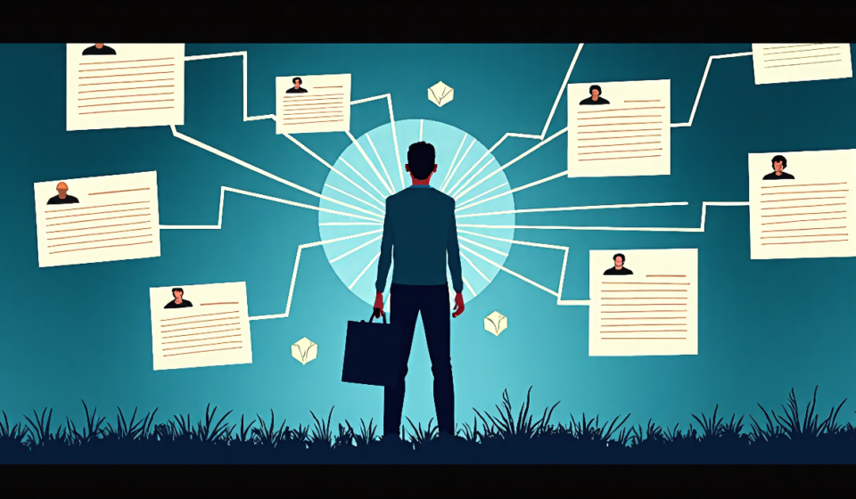 AI‑Driven Job Applications: Why the Loop Is Endless — AI-generated editorial illustration