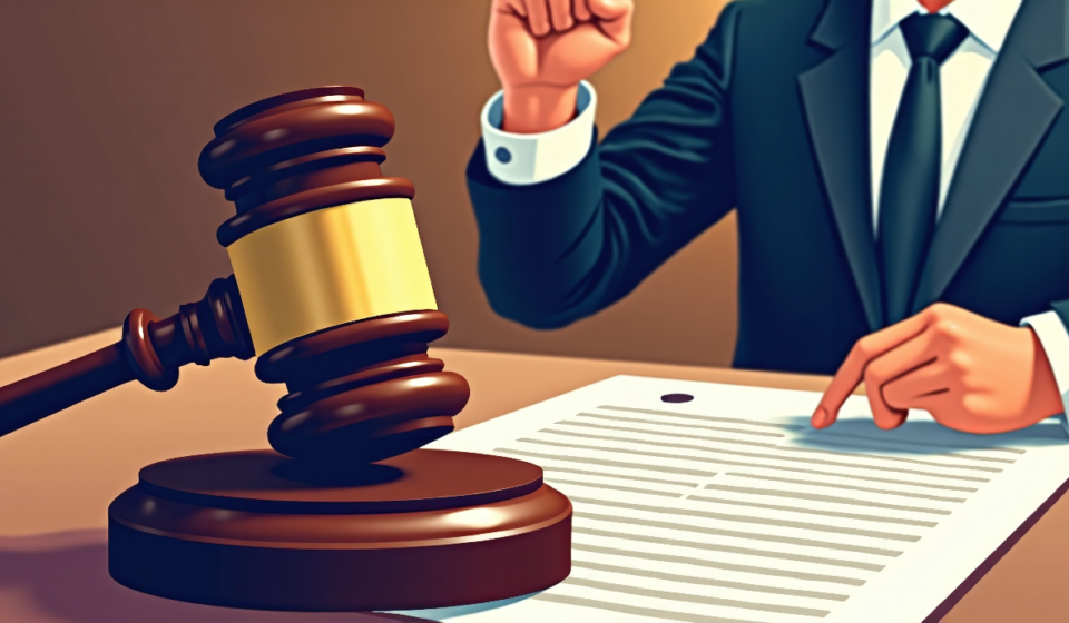 DHS Lawyer Calls Florida Bar Complaint ‘Bar‑Fare’ After 128 Judges’ Filing Declined — AI-generated editorial illustration