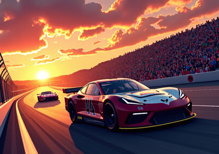 The Chase Begins: What to Expect as NASCAR’s Postseason Kicks Off at Darlington — AI-generated editorial illustration