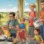 Labor Day Travel Costs Surge: Flights Up 20%, Gas Near $1 Higher — AI-generated editorial illustration