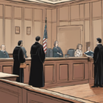 Deadlocked Jury in Lindsay Clancy Trial Hinders Unanimous Verdict — AI-generated editorial illustration