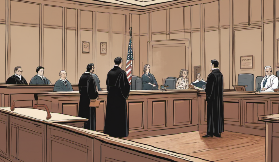 Deadlocked Jury in Lindsay Clancy Trial Hinders Unanimous Verdict — AI-generated editorial illustration