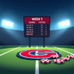 Week 1 College Football: Hill Picks Bulldogs, Others for Big Wins — AI-generated editorial illustration