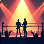 Why Jon Moxley Got the AEW Title Shot Over Andrade El Idolo — AI-generated editorial illustration