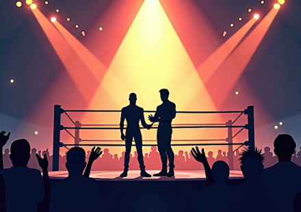 Why Jon Moxley Got the AEW Title Shot Over Andrade El Idolo — AI-generated editorial illustration