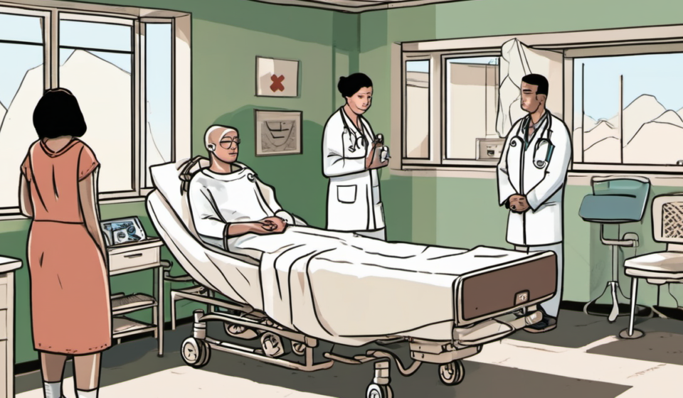Rick Harrison Undergoes Emergency Bypass Surgery After Routine Stent Procedure — AI-generated editorial illustration