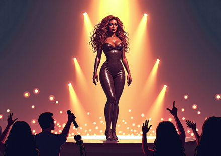 Beyoncé Turns 45: Hot Birthday Looks & Music‑Inspired Fashion — AI-generated editorial illustration