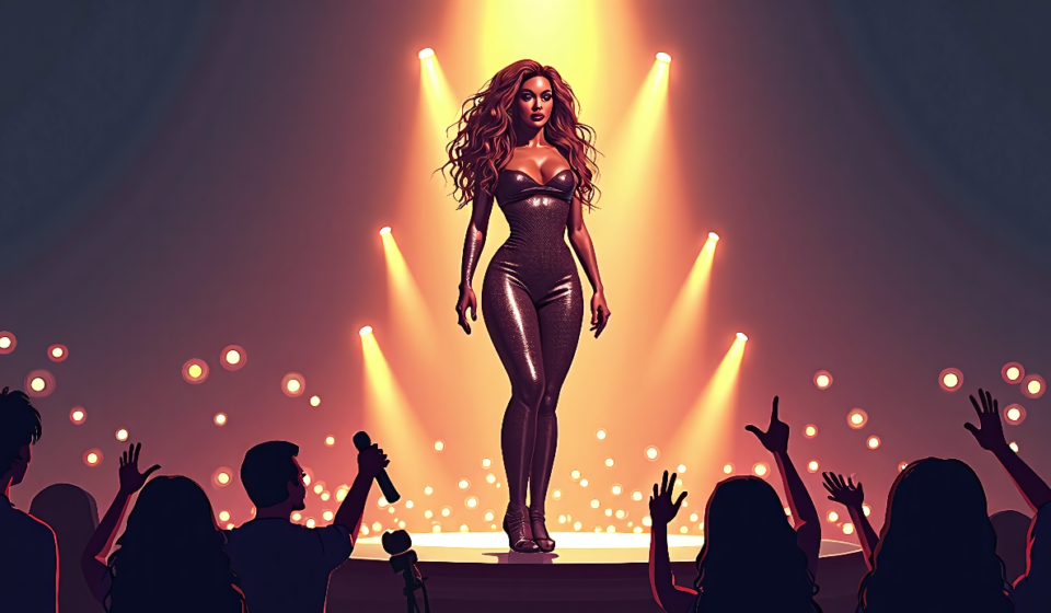 Beyoncé Turns 45: Hot Birthday Looks & Music‑Inspired Fashion — AI-generated editorial illustration