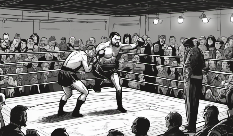 Hechicero Reflects on Eddie Kingston Match at CMLL — AI-generated editorial illustration