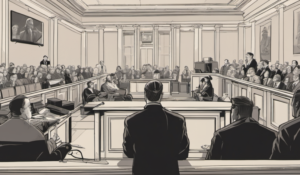 Lindsay Clancy Trial Reopens After Judge’s Shock Deadline — AI-generated editorial illustration