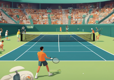 AI Transforms the U.S. Open: A New Lens for Players and Fans — AI-generated editorial illustration
