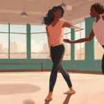Sarah Jane Nader’s Hand‑Holding Moment With Hailey Bills Steals the Show — AI-generated editorial illustration