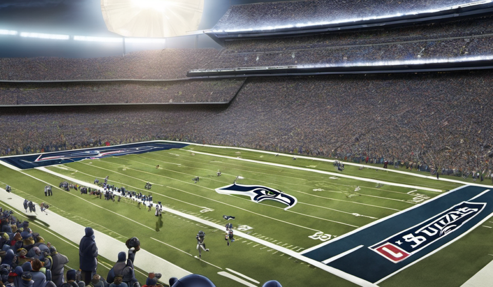 Bettors Skeptical of Seahawks and Patriots in Super Bowl Futures — AI-generated editorial illustration