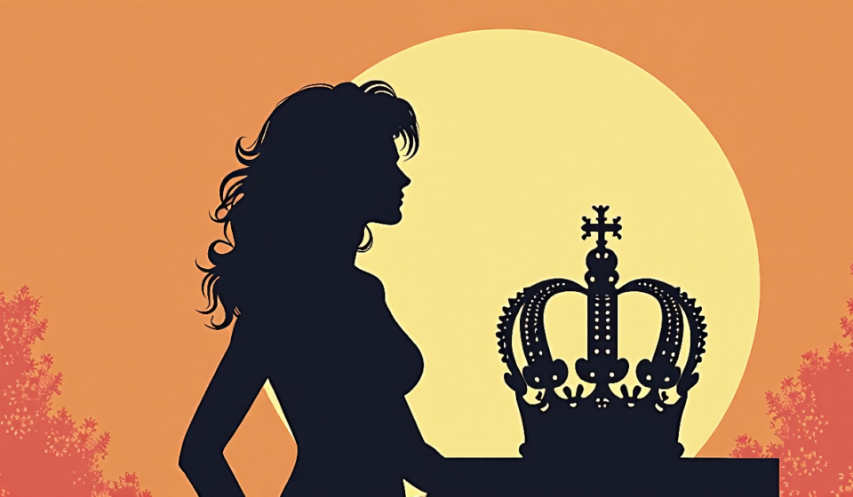 Jessica Simpson Declares Dolly Parton’s Crown Unreplaceable — AI-generated editorial illustration