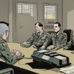 Top U.S. Military Leaders Undergo Polygraph Tests Amid Weapon Leak Probe — AI-generated editorial illustration