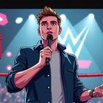 Joe Hendry Announces WWE Debut Album “Beyond Belief” for Oct. 5 — AI-generated editorial illustration