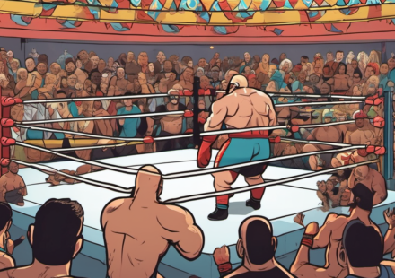 Independent Wrestling: The Unsung Engine of the Sport — AI-generated editorial illustration