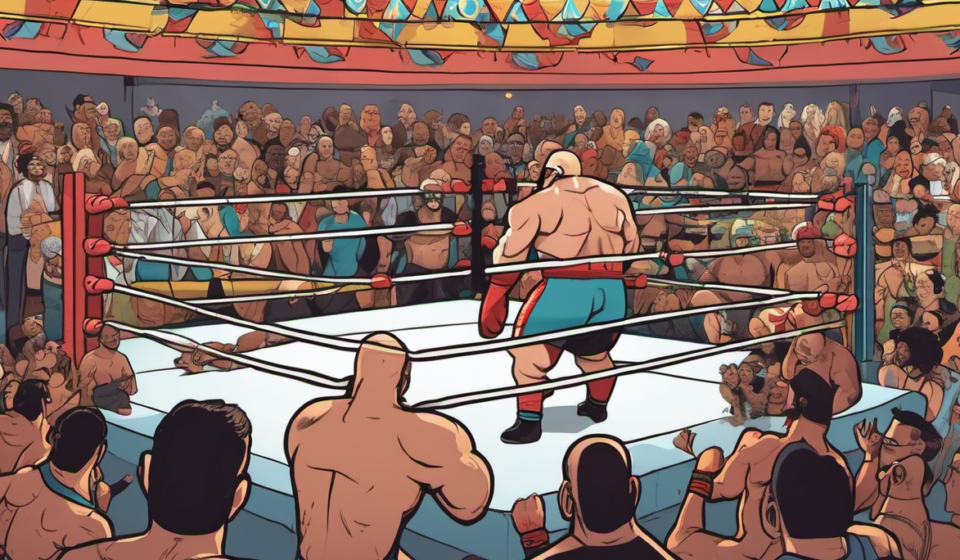Independent Wrestling: The Unsung Engine of the Sport — AI-generated editorial illustration