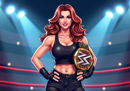 Mickie James Almost Declined WWE Royal Rumble Return – Here’s Why — AI-generated editorial illustration