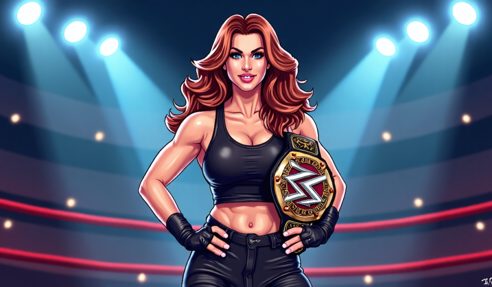 Mickie James Almost Declined WWE Royal Rumble Return – Here’s Why — AI-generated editorial illustration