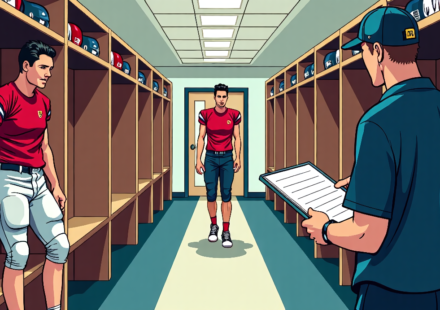 LSU Cuts Former NFL Players Wright and Harris Ahead of Clemson Clash — AI-generated editorial illustration