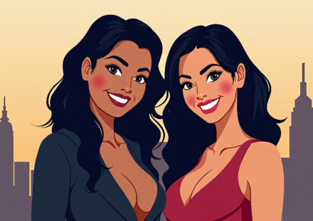 Phaedra Parks Confirms Romance with CT Tamburello — AI-generated editorial illustration