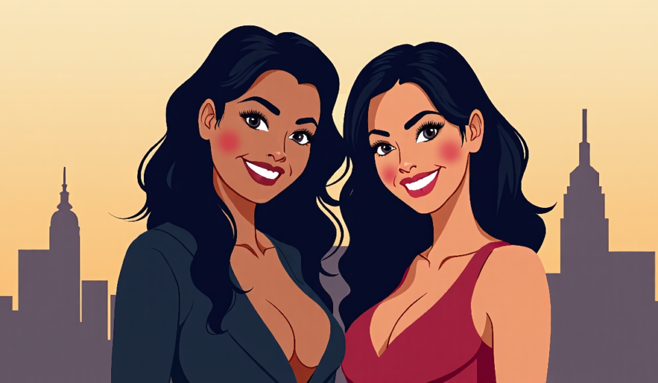 Phaedra Parks Confirms Romance with CT Tamburello — AI-generated editorial illustration