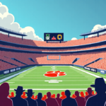 Week 1 College Football Preview: Clemson vs. LSU, Louisville vs. Ole Miss, Boise State vs. Oregon — AI-generated editorial illustration