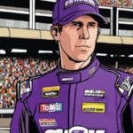 Denny Hamlin Says He’s Ready to Win the Chase – It Could Be the Year — AI-generated editorial illustration